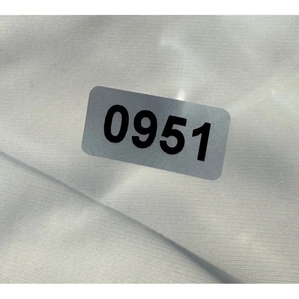 Nike‎ Dri-FIT Golf Polo Shirt Men's XXL White Black Triangle Print Athletic